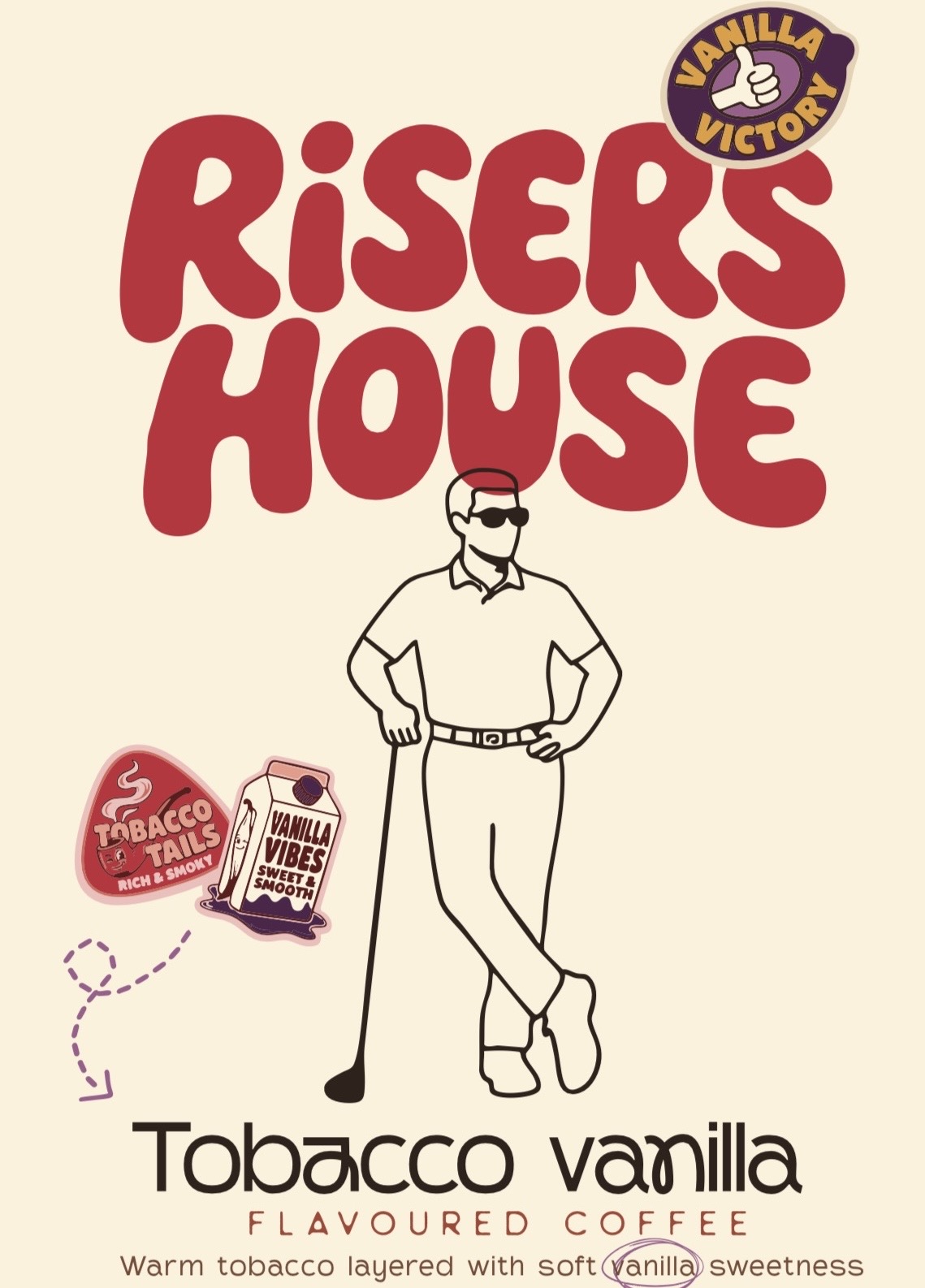 Risers House Tobacco Vanilla coffee